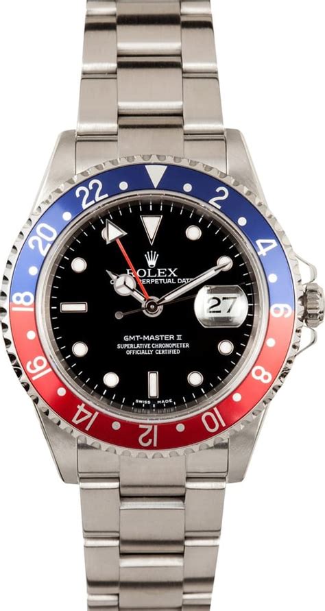 pre owned Rolex Pepsi